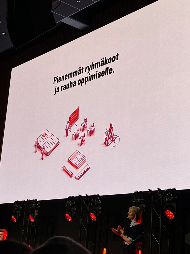 Pienemmät ryhmäkoot ja rauha oppimiselle
